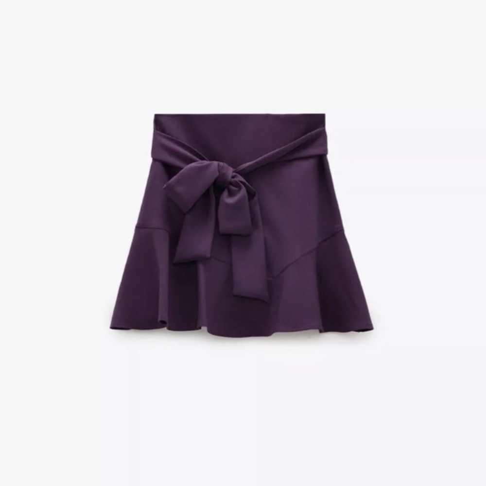 Zara Plum Skort